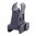 2" feste vordere Battle-Sight, Aluminium, schwarz