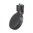 AR-15 Trommelmagazin .22 LR 50 Schuss Polymer rauchgrau