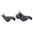 AR-15 Offset Rapid-Transition Visierset Schwarz
