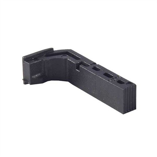 Der EXTENDED MAGAZINE RELEASE für GLOCK® bietet einen tief geriffelten Knopf für schnelle und sichere Magazinwechsel, ideal für Wettkampfschützen.
