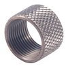Schütze deinen threaded barrel mit dem LONE WOLF THREAD PROTECTOR aus 303 Edelstahl, knurling und schwarzer Oxidbeschichtung – perfekt für Lone Wolf und andere kompatible Gewinde!