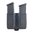 Magazintasche für zwei Double-Stack-Magazine, schwarz