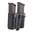 Magazintasche für zwei Double-Stack-Magazine, schwarz
