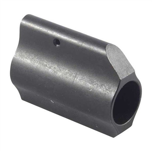 .625" Low Profile Gas Block aus robustem 4140 Stahl bietet eine saubere Optik und passt unter die meisten Free-Float Handguards. Sicherer Halt mit 3 Setscrews.