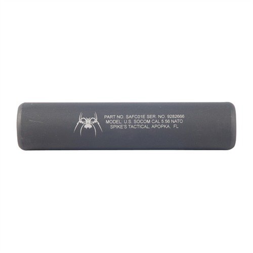 Der CAR-1 Fake Suppressor 1/2-28 von Spikes Tactical sieht aus wie ein Suppressor, passt perfekt auf 16" AR-Läufe und benötigt keinen Stempel.