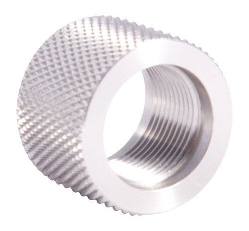 .920 BULL THREAD PROTECTOR 5/8-24 schützt deine Mündung vor Schäden und lässt sich dank der geriffelten Oberfläche in Sekunden einfach anbringen oder abnehmen.