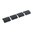 XTM verbesserte Schienenabdeckung Picatinny Polymer 1,5" schwarz 4er-Pack