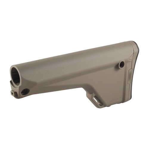 Der AR-15 MOE Fixed Rifle Stock bietet ergonomischen Komfort, einen gummierten Rückstoßpolster und Stauraum für Zubehör – perfekt für dein A1/A2 Gewehr.