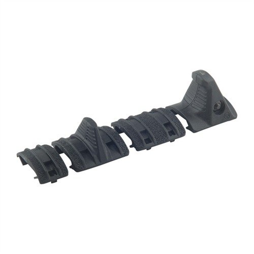Das 4-teilige XTM Hand Stop Kit von MAGPUL bietet eine leichte, niedrige Montage für bessere Waffenkontrolle und schützt deine Hand vor der heißen Mündung.