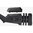 SGA-Schaft, beidhändig, für Remington 870 12GA, schwarz