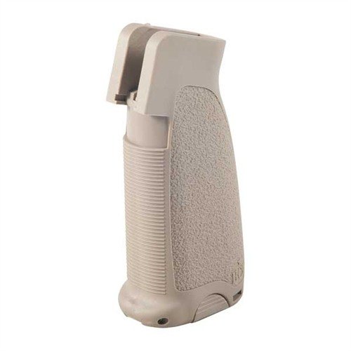 Der AR-15 MOD-0 GUNFIGHTER GRIP bietet dir ergonomischen Halt, eine wasserfeste Aufbewahrung und modulare Triggerguard-Einsätze für optimale Kontrolle.
