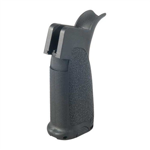 Der AR-15 MOD-1 GUNFIGHTER GRIP bietet ergonomischen Halt, einen wasserfesten Stauraum und modulare Triggerguard-Einsätze für optimalen Komfort und Kontrolle.