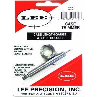 Mit dem CASE LENGTH GAUGE von LEE Precision kannst du präzise die Länge deiner Hülsen trimmen und den Hülsenmund perfekt angleichen. Einfach zu nutzen!