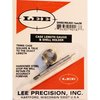 Mit dem CASE LENGTH GAUGE von LEE PRECISION kannst du präzise die Länge deiner Hülsen trimmen und den Hülsenmund perfekt ausrichten. Ideal in Kombination mit Cutter und Lock Stud.
