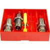 Das PISTOL CARBIDE 3 DIE SET für 9mm Luger bietet alles, was du brauchst: Carbide Full Length Sizing Die, Bullet Seating Die und mehr – ganz ohne Größenlube!