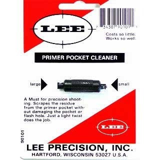 Der PRIMER POCKET CLEANER von LEE PRECISION reinigt große und kleine Primer-Pockets für eine bessere Genauigkeit und Sicherheit. Robuste Stahlkonstruktion mit rutschfester Grifffläche.