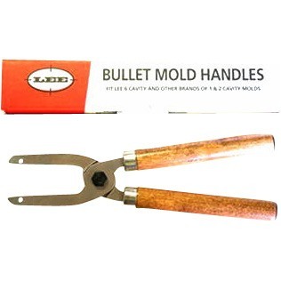 Die Lee Commercial Mold Handles passen perfekt zu Lee 6-Cavity Molds und den meisten anderen Marken von Einzel- und Doppelkammerformen für einfaches Gießen.