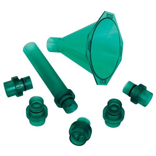 Der QUICK CHANGE POWDER FUNNEL KIT von RCBS sorgt für einen perfekten Sitz bei großen Gewehrpatronen, ermöglicht optimalen Pulverfluss und schnelles Zurückfüllen.