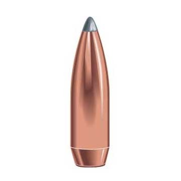 Die SPEER Boat Tail 25 Caliber Soft Point Geschosse bieten eine flache Flugbahn und zuverlässige Expansion für präzises Langstreckenjagd. 100 Stück pro Box.