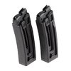 Die GSG-16 Magazine bieten 10 oder 22 Schuss, sind aus robustem Polymer, haben praktische Ladehilfen und Fenster zur schnellen Rundenzählung. Made in Germany!