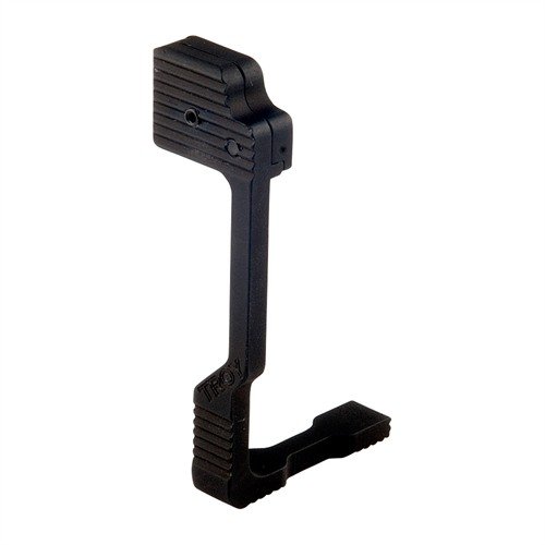 Der AR-15/M16 Ambidextrous Bolt Release ermöglicht es dir, den Verschluss mit dem Zeigefinger zu betätigen, während du die Hand am Pistolengriff hältst.