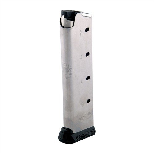 Die 1911 45ACP Cobra Magazine von TRIPP RESEARCH bieten einen robusten Edelstahlkörper, einen Hybrid-Follower und sind in 7rd und 8rd Varianten erhältlich.