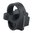 M4-Schaftadapter, schwarz, Aluminium