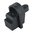 M4-Schaftadapter, schwarz, Aluminium