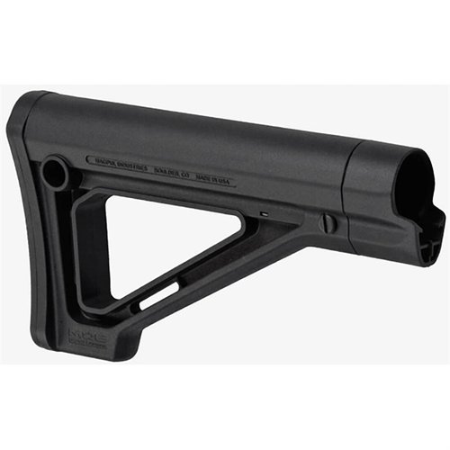 Der MOE Fixed Carbine Stock bietet eine schlanke, feste Lösung für AR-15 mit verbessertem Wangenauflage und vielseitigen Sling-Befestigungsmöglichkeiten.