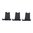 Minus-5-Schuss-Magazinbegrenzer für 5,56×45 PMAG Gen 3, schwarz, 3er-Pack