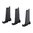 Minus 10-Schuss-Begrenzer für 5.56X45 PMAG GEN 3 Magazin, BLK, 3/PK