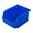 Stapelbare Geschossbox, klein, blau
