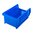 SINCLAIR INTERNATIONAL Stackable Bullet Bin, Large Blue