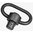 QD-Tragegurtwirbel für 1-1/4" Gurtband, schwarz
