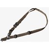 Der MS4 GEN2 Dual QD Sling von MAGPUL bietet eine flexible Umstellung zwischen Ein- und Zweipunkt-Trageweise mit Push-Button QD Sling Swivels für maximale Kompatibilität.
