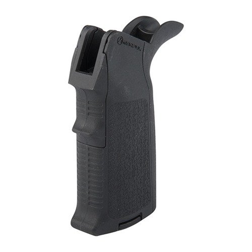 Das MIAD GEN 1.1 Grip Kit bietet anpassbare Einsätze für perfekten Halt, eine integrierte Aufbewahrung für Zubehör und passt auf alle AR15/M4 und viele 7.62x51 Varianten.
