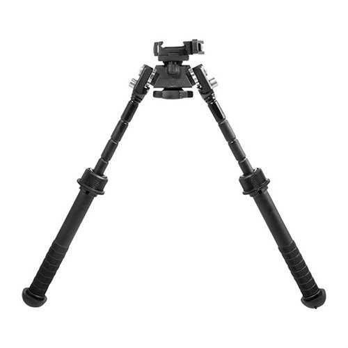 Der PSR Atlas Bipod bietet dir nicht nur eine robuste Konstruktion aus 6061-T6 und 7075-T6 Aluminium, sondern auch nicht-rotierende Beine und 5 verstellbare Positionen.