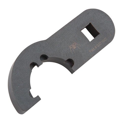 Die AR-15 Castle Nut Wrench aus Chromoly-Stahl ermöglicht eine schnelle Montage deiner AR-15, ist korrosionsbeständig und passt auf Standard-Buffertuben.