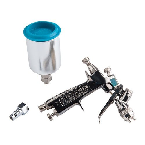 Die BABY SERIES SPRAY GUN von CERAKOTE sprüht hochviskose Farben präzise und effizient, ideal für individuelle Lackierungen und kreative Projekte.