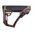 AR-15 einziehbarer Schaft MIL-SPEC braun