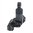 AR-15 klappbare, einstellbare taktische Micro-Kimme 600 m BLK