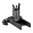 1,65" umklappbares M4-Frontvisier, Stahl, schwarz