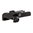 1,65" umklappbares M4-Frontvisier, Stahl, schwarz