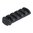 M-LOK Schiene 5-Slot Picatinny 2.375" Aluminium für AR-15 Schwarz