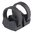 Taschenlampenhalterung V-Block & Ringe, schwarz
