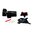 COLT A1, 70S, CLONES verstellbares Fiber-Optik-Visier-Set