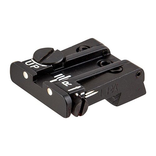 Der CZ Adjustable Rear Sight passt perfekt auf deine CZ 75, ist einfach einstellbar in Windage und Elevation und erfordert kein Fräsen der bestehenden Dovetail.