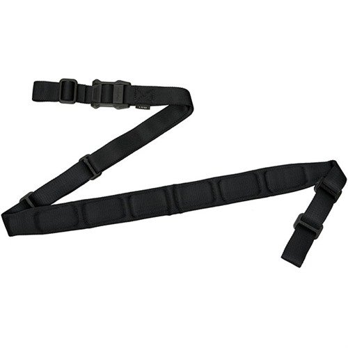 Der MS1 Padded Sling von MAGPUL bietet durch die gepolsterte, variable Breite maximalen Tragekomfort für schwere Waffen und überzeugt durch hohe Haltbarkeit und Ästhetik.