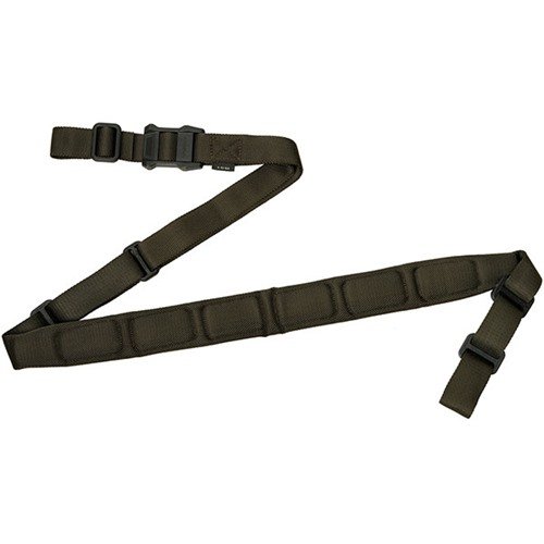 Der MS1 Padded Sling von Magpul bietet höchsten Tragekomfort dank der gepolsterten, variabel breiten Webung und einer robusten, langlebigen Bauweise.