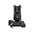 MBUS PRO hinteres Klappvisier LR verstellbar 2,6" Stahl schwarz